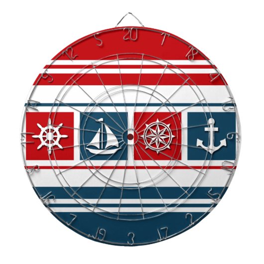Nautical Design Dartscheibe (vorne)