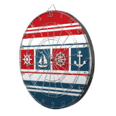 Nautical Design Dartscheibe (Vorderseite rechts)