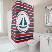 Nautical Design Duschvorhang (Beispiel)