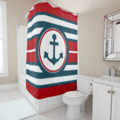 Nautical Design Duschvorhang (Beispiel)