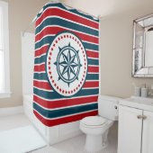 Nautical Design Duschvorhang (Beispiel)