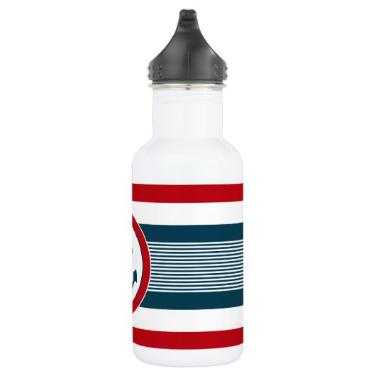 Nautical Design Edelstahlflasche (Rechts)