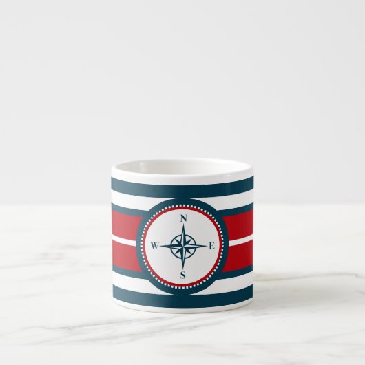 Nautical Design Espressotasse (Vorderseite)