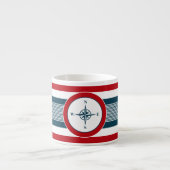 Nautical Design Espressotasse (Vorderseite)