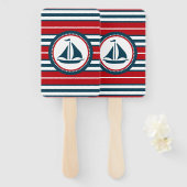 Nautical Design Fächer (Vorne und Hinten)