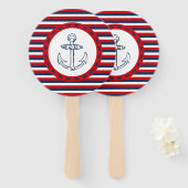 Nautical Design Fächer (Vorne und Hinten)
