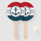 Nautical Design Fächer (Vorne und Hinten)