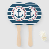 Nautical Design Fächer (Vorne und Hinten)