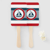 Nautical Design Fächer (Vorne und Hinten)
