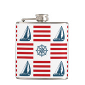 Nautical Design Flachmann (Vorderseite)