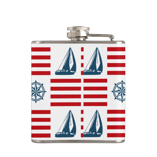 Nautical Design Flachmann (Rückseite)