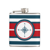 Nautical Design Flachmann (Vorderseite)