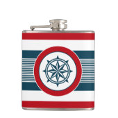 Nautical Design Flachmann (Vorderseite)