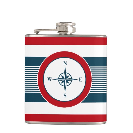 Nautical Design Flachmann (Vorderseite)