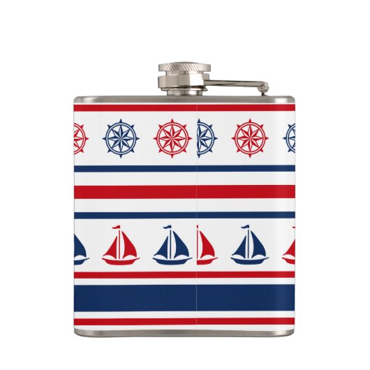 Nautical Design Flachmann (Rückseite)