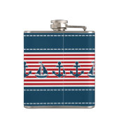 Nautical Design Flachmann (Rückseite)