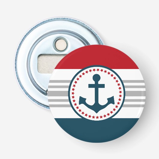 Nautical Design Flaschenöffner (Vorderseite)