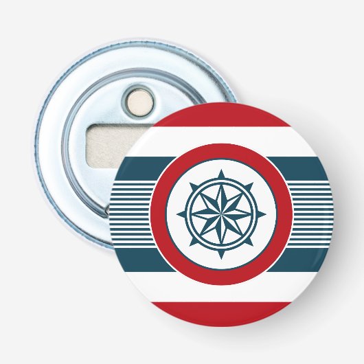 Nautical Design Flaschenöffner (Vorderseite)