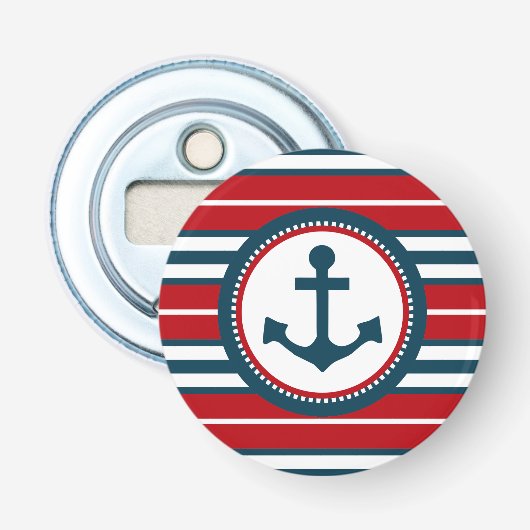 Nautical Design Flaschenöffner (Vorderseite)