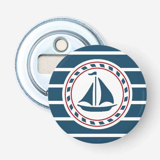 Nautical Design Flaschenöffner (Vorderseite)