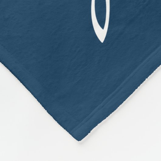 Nautical Design Fleecedecke (Ecke)