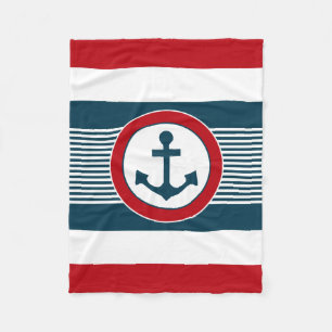 Nautical Design Fleecedecke
