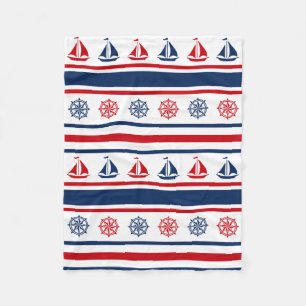 Nautical Design Fleecedecke