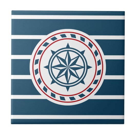 Nautical Design Fliese (Vorderseite)