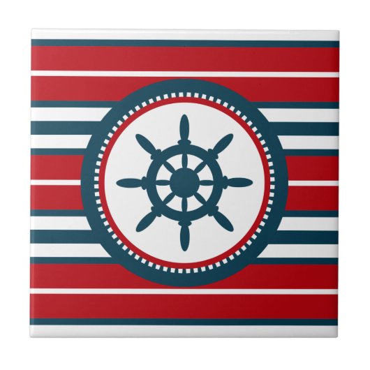 Nautical Design Fliese (Vorderseite)