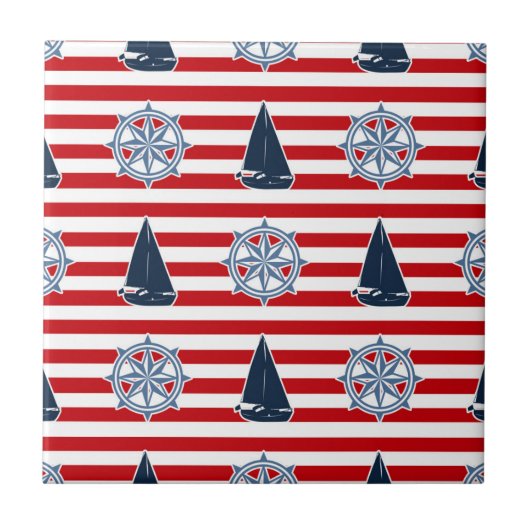 Nautical Design Fliese (Vorderseite)