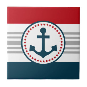 Nautical Design Fliese