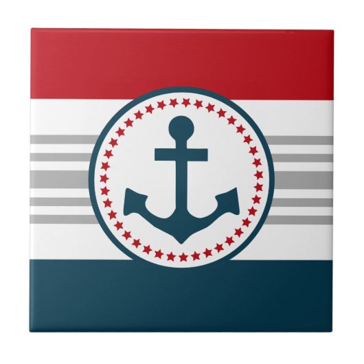 Nautical Design Fliese (Vorderseite)
