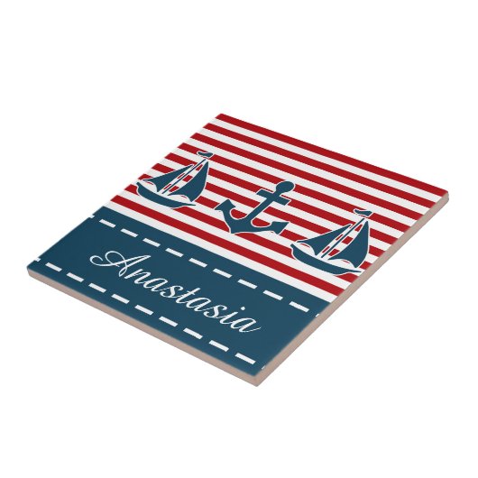 Nautical Design Fliese (Seite)