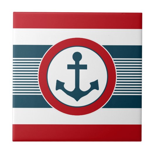 Nautical Design Fliese (Vorderseite)