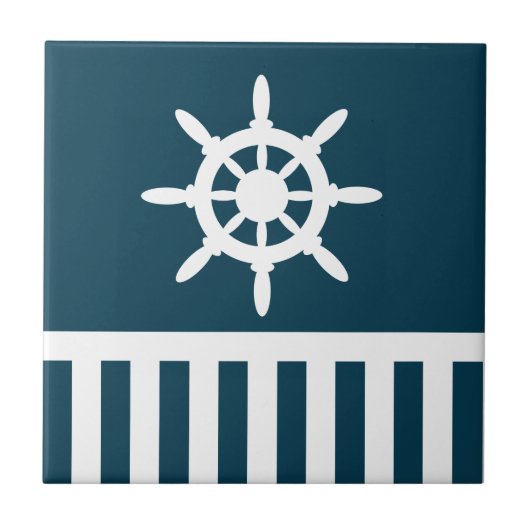 Nautical Design Fliese (Vorderseite)