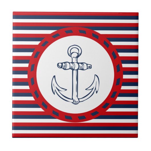 Nautical Design Fliese (Vorderseite)