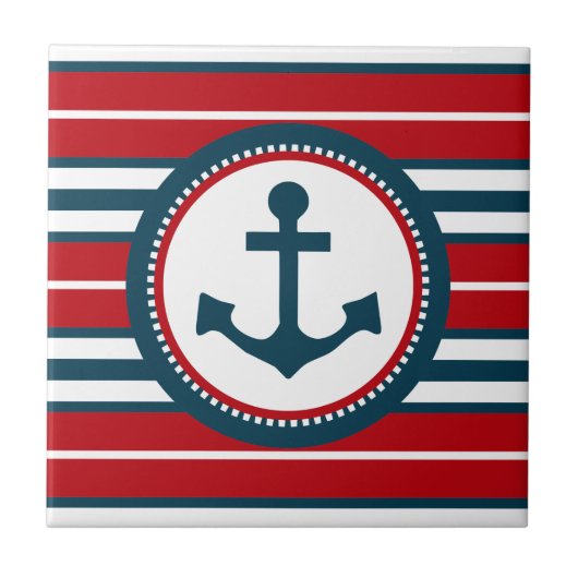 Nautical Design Fliese (Vorderseite)