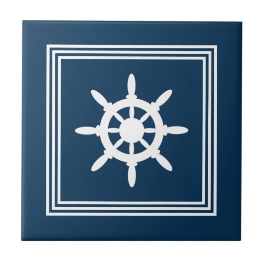 Nautical Design Fliese (Vorderseite)