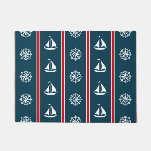 Nautical Design Fußmatte (Vorderseite)
