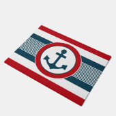 Nautical Design Fußmatte (Schrägansicht)