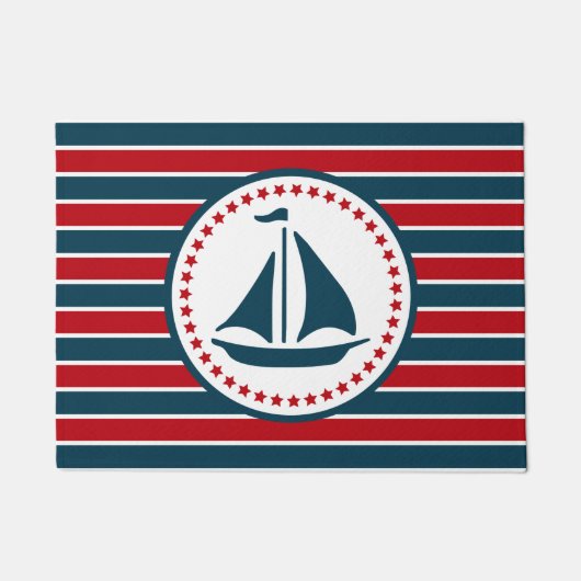 Nautical Design Fußmatte (Vorderseite)