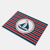 Nautical Design Fußmatte (Schrägansicht)