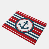 Nautical Design Fußmatte (Schrägansicht)