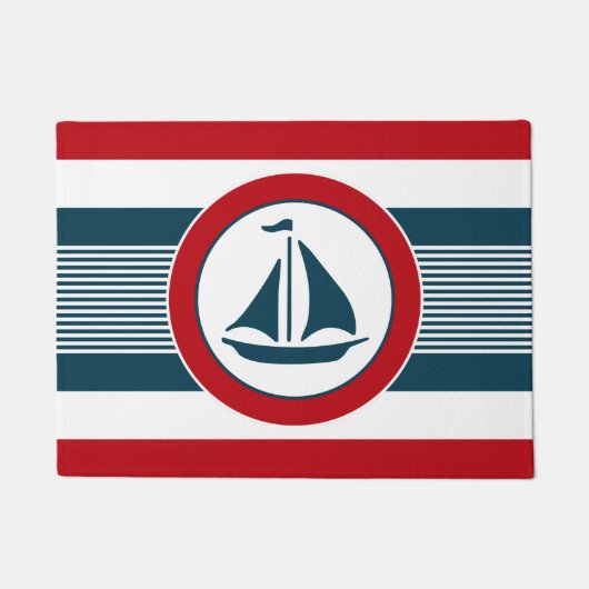 Nautical Design Fußmatte (Vorderseite)