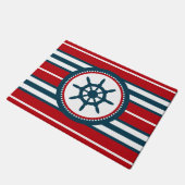 Nautical Design Fußmatte (Schrägansicht)