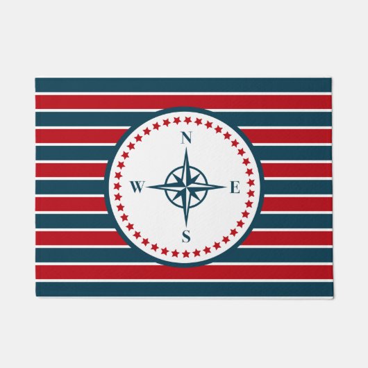 Nautical Design Fußmatte (Vorderseite)