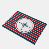 Nautical Design Fußmatte (Schrägansicht)