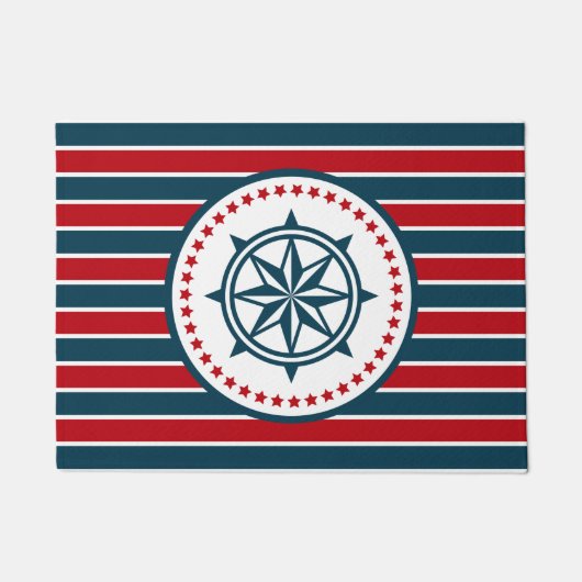 Nautical Design Fußmatte (Vorderseite)