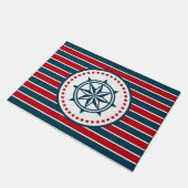 Nautical Design Fußmatte (Schrägansicht)