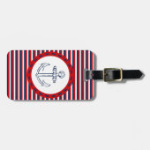 Nautical Design Gepäckanhänger (Vorderseite horizontal)